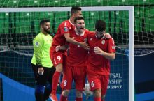 Futzal. U-20 Osiyo chempionati. "C" guruhi. Livan va Gongkong 1-turda g'alaba qozondi