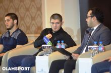 Nurmagomedov Toshkentdagi matbuot anjumanida: O'zbekistondagi MMA, MakGregorni tovuqqa o'xshatish va boshqalar haqida