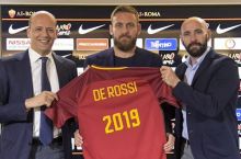 Де Росси продлил контракт с «Ромой» до 2019 года