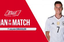 Avstraliya - Germaniya. Draksler Man of the Match