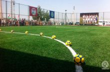 В Курган-Тюбе открыли новые футбольные площадки (ФОТО)