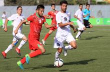 Молодежная сборная Таджикистана (U-22) остановилась в шаге от чемпионата Азии-2018