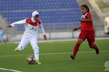 «CAFA U-15 GIRLS TOURNAMENT 2017»: Иран - Кыргызстан (Фотообзор)