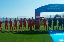 Юноши Таджикистана стартовали с победы на Кубке президента Казахстана