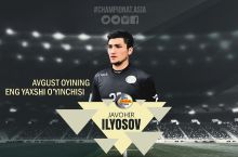 Javohir Ilyosov - avgust oyining eng yaxshi futbolchisi