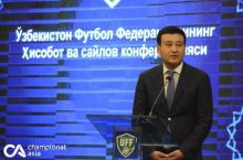 Umid Ahmadjonov: "O'zbek futbolini ko'tarishga vada beraman"