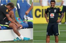 Paulino mashg'ulotda Neymarga jarohat etkazdi