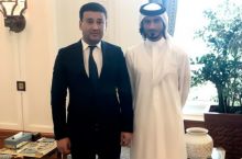 Umid Ahmadjonov Qatar Amirining diplomatik masalalar bo'yicha maslahatchisi bilan uchrashdi