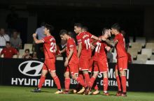 «Севилья» разгромила «Картахену» в первом матче 1/16 финала Кубка Испании