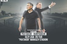 Derbi: "Paxtakor" - "Bunyodkor" yoxud Arveladze & Qosimov 