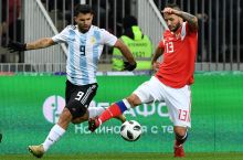 Товарищеский матч. Россия – Аргентина – 0:1. Гол Агуэро принес гостям победу