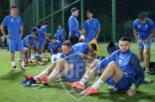 Национальная сборная Узбекистана продолжает подготовку к матчу против ОАЭ. ФОТОГАЛЕРЕЯ