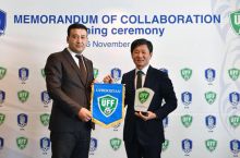 O'FF Janubiy Koreya Futbol Associaciyasi bilan memorandum imzoladi