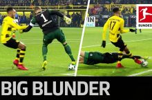 Bundesliga 13-turning eng yaxshi gollari va qiziqarli vaziyatlarini namoyish etdi (video)