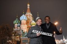 Kerjakov va Desayi Rossiyada FIFA muxlislar Festivali elchilariga aylanishdi FOTO