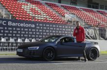 "Барселона" футболчиларига Audi машиналари совға қилинди (ФОТО+ВИДЕО)