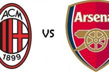 "Arsenal" va "Milan" 2012 yildan beri ilk bor to'qnash keladi