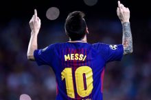Lionel Messi faoliyatidagi 599-golini urdi
