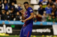 "Barselona" himoyachisi Mina "Espanol"ga penaltidan gol urgach, nima uchun raqsga tushganini aytdi