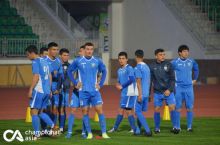 Олимпийская сборная Узбекистана провела предматчевую тренировку ФОТО