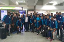 Кубок Азии по футболу: Сборная Индии прилетела в Бишкек