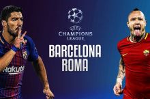ЕЧЛ. “Рома” 3 та гол урган ўйинда “Барселона” йирик ғалабага эришди



