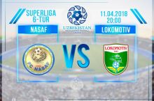 Superliga: “Nasaf” - “Lokomotiv”. Prevyu