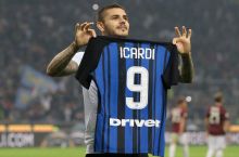 Mauro Ikardi Zlatan ketgandan beri A Ceriyada 25 ta gol ura olgan “Inter”ning dastlabki o'yinchisi

