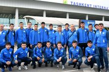 Олимпийская сборная по футболу Узбекистана улетела в Индонезию