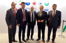 Умид Ахмадждонов в Дубаи встретился с руководителями футбольных федераций США, Канады и Мексики 