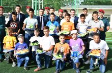 Ассоциация футбола Узбекистана, совместно с Национальной гвардией организовала футбольный фестиваль в Детском доме