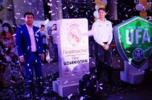 Умид Ахмаджонов принял участие в открытии программы Real Madrid Foundation Clinic 