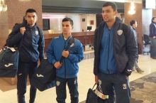 Национальная сборная Узбекистана прибыла в Уругвай и остановилась в гостинице Raddison Montevideo Victoria Plaza