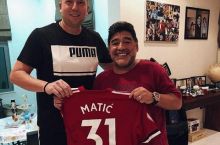 Maradona Matichga MYU futbolkasi uchun minnatdorchilik bildirdi