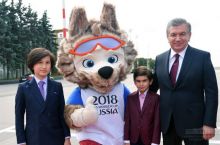 Шавкат Мирзиёев прибыл в Москву для участия на церемонии открытия ЧМ-2018
