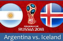 Аргентина - Исландия. Стартовые составы команд