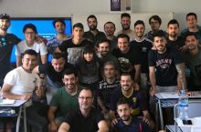 Начальник подразделения АФУ обучается на курсах для тренеров организованных Испанской футбольной федерацией 