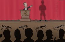 Karikatura. Florentino Peres muxlislar "bomba" transferni kutishmoqda