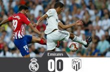 Madrid derbisida durang qayd etildi. "Real" "Barselona"ning qoqilganidan foydalana olmadi (+FOTO)