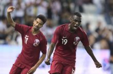 Катар провел разминку перед игрой в Ташкенте ВИДЕО