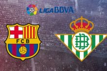 LaLiga. "Barselona" - "Betis". Boshlang'ich tarkiblar malum