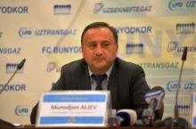 Murod Aliev: "O'FA "Bunyodkor"ni himoya qilishi kerak"