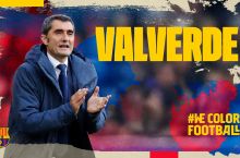 Ernesto Valverde va "Barselona" yangi shartnoma imzolashdi