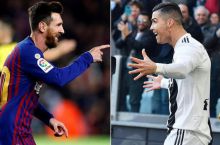 Ronaldu xet-triklar borasida Messi bilan tenglashib oldi