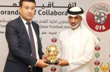 Президент Ассоциации футбола Катара прибыл в Ташкент