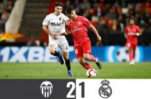 La Liga. “Real” Zidan qo'l ostida ilk mag'lubiyatni qarshi oldi