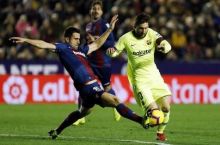 LaLiga. "Barselona"ning "Levante"ga qarshi qaydnomasidan 22 nafar futbolchi joy oldi