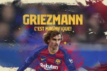 Rasman: Antuan Grizmann – "Barselona" futbolchisi! 