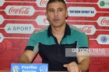 Ulug'bek Baqoev: “Futbolda gol urgan jamoa yutadi”