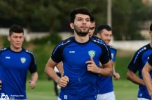 Как прошёл первый день тренировок сборной Узбекистана? 